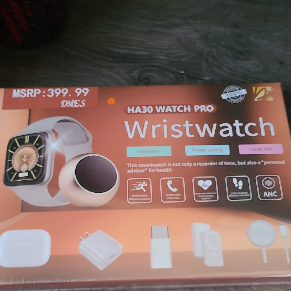 Watch Pro Smartwatch - Silver Large Size